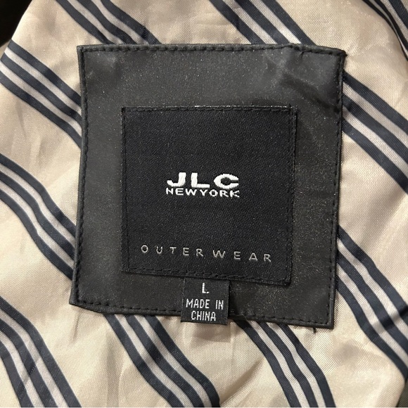 JLC New York Outerwear Jacket Black size Large - Picture 8 of 10